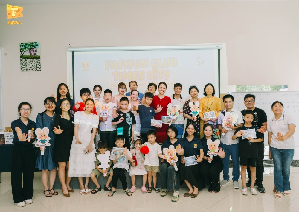 CLB FAFIFUN ở Times City hứa hẹn một sân chơi bổ ích, sáng tạo nhưng cũng vô vàn trải nghiệm quý giá để các con vững bước vào kỷ nguyên số 5.0.