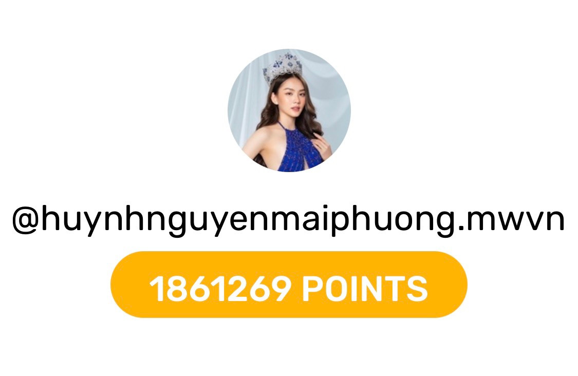 Điểm của Hoa hậu Mai Phương tính đến 10 giờ sáng ngày 27/2.