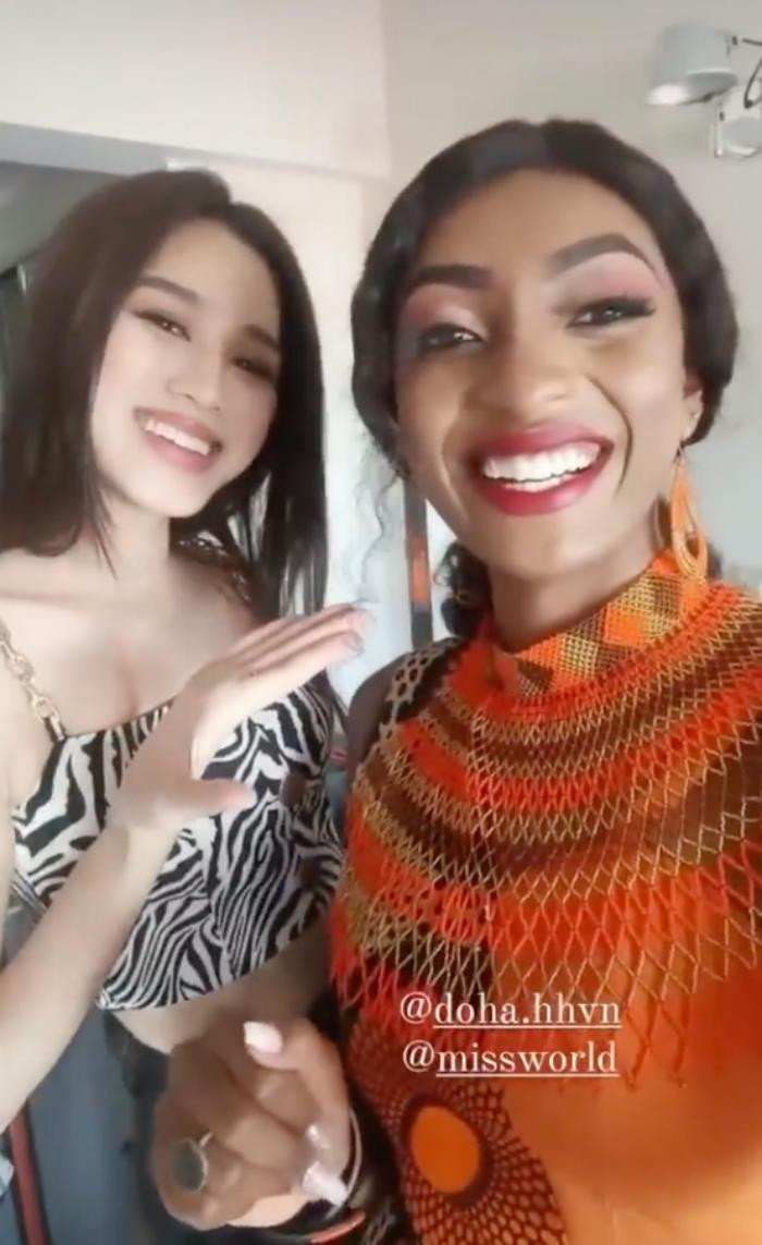 Hoa hậu Đỗ Thị Hà và bạn cùng phòng, Hoa hậu Kenya