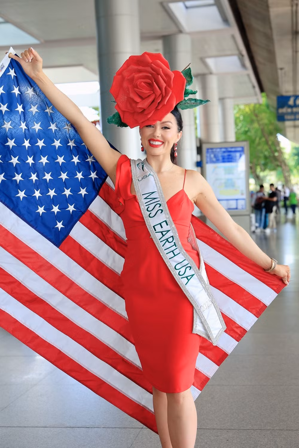 Miss Earth USA - Hoa hậu Trái Đất Mỹ 2023 Danielle Mullins.