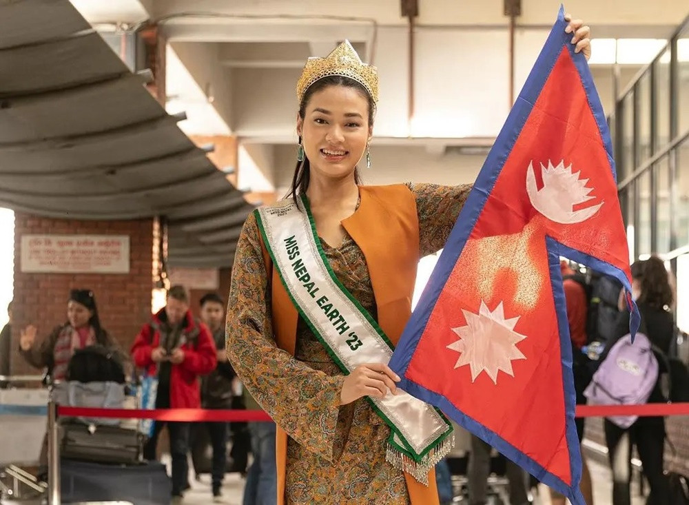Miss Earth Nepal - Hoa hậu Trái Đất Nepal 2023 Rainyusha Majgaiya.