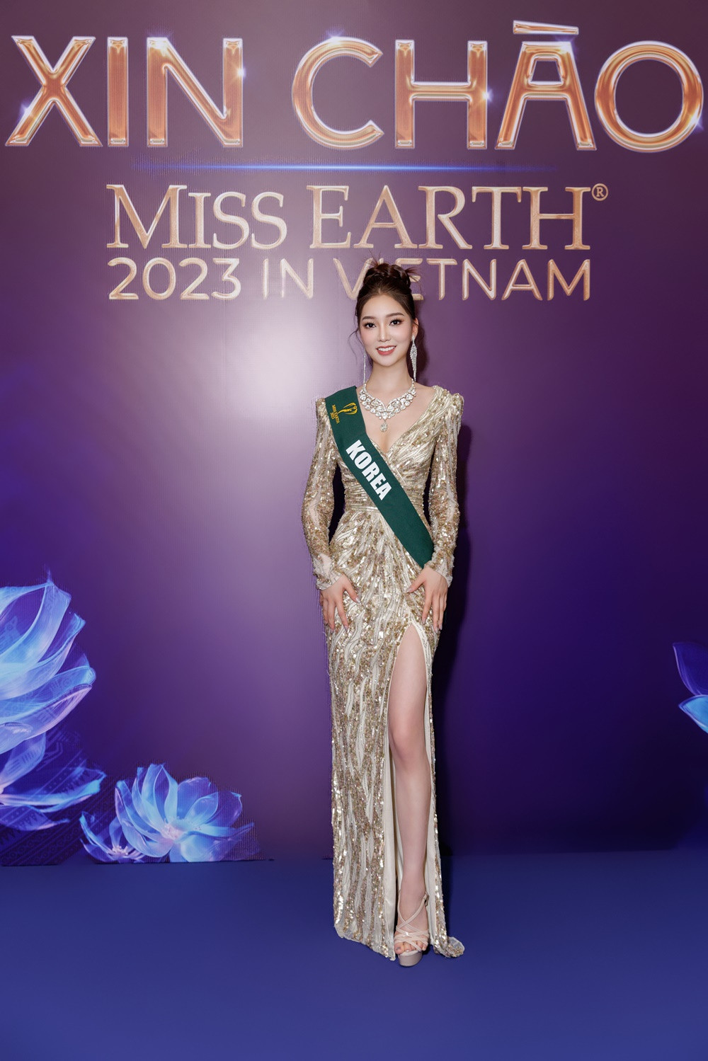 Miss Earth Korea - Hoa hậu Trái Đất 2023 Jang Da-yeon. Miss Earth Korea - Hoa hậu Trái Đất 2023 Jang Da-yeon.