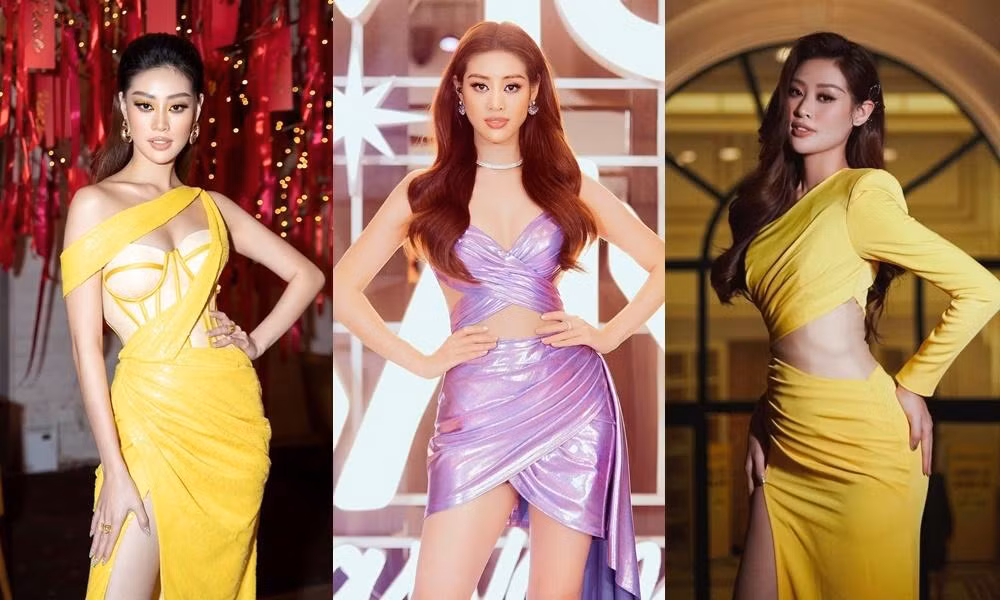 Hoa hậu Khánh Vân trong các thiết kế của Brian Võ