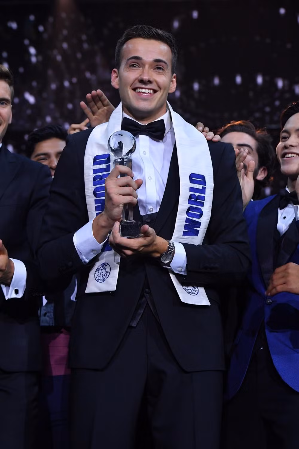 Đương kim Mr World người Anh Jack Heslewood