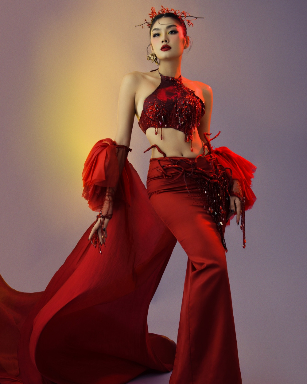 Á hậu Thảo Nhi và Á hậu Thủy Tiên. Á hậu Thảo Nhi và Á hậu Thủy Tiên.