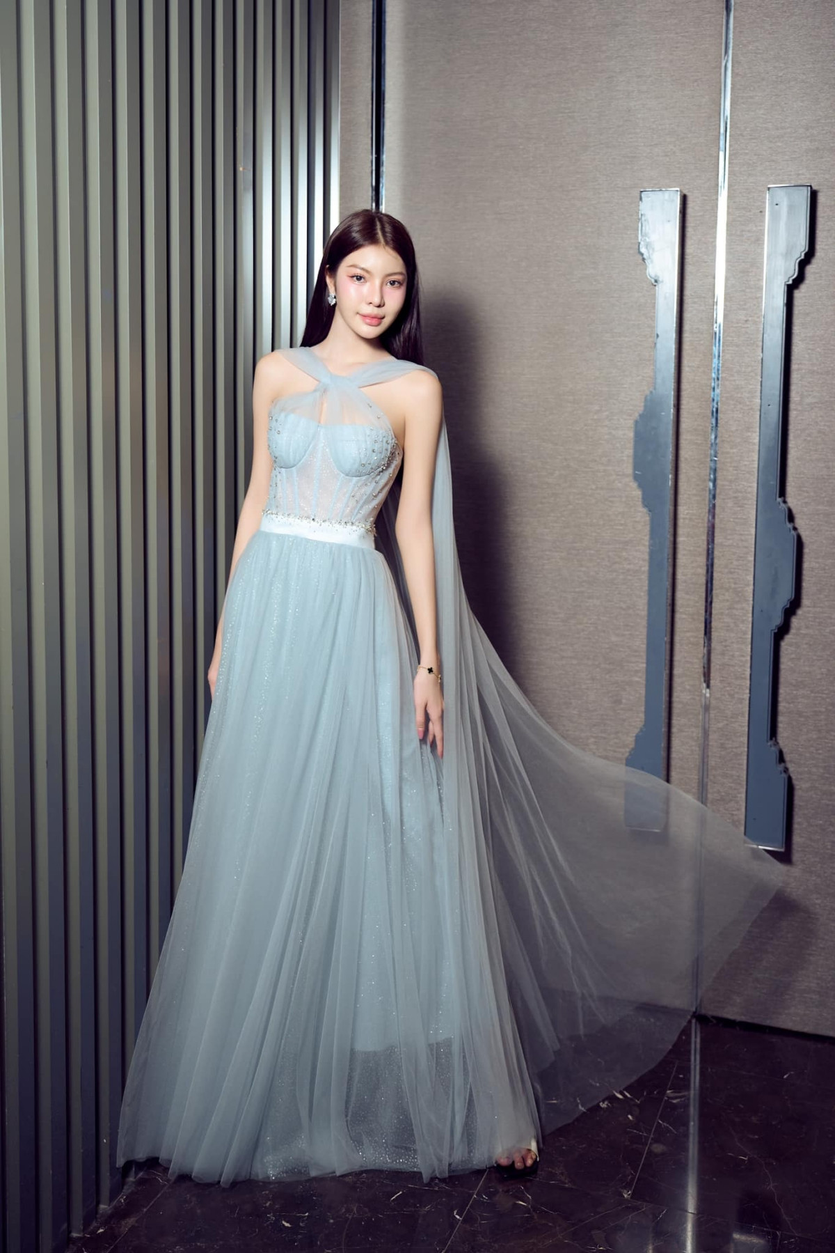 Tường San tại một trong những hoạt động của Miss International Queen 2024. Tường San tại một trong những hoạt động của Miss International Queen 2024.