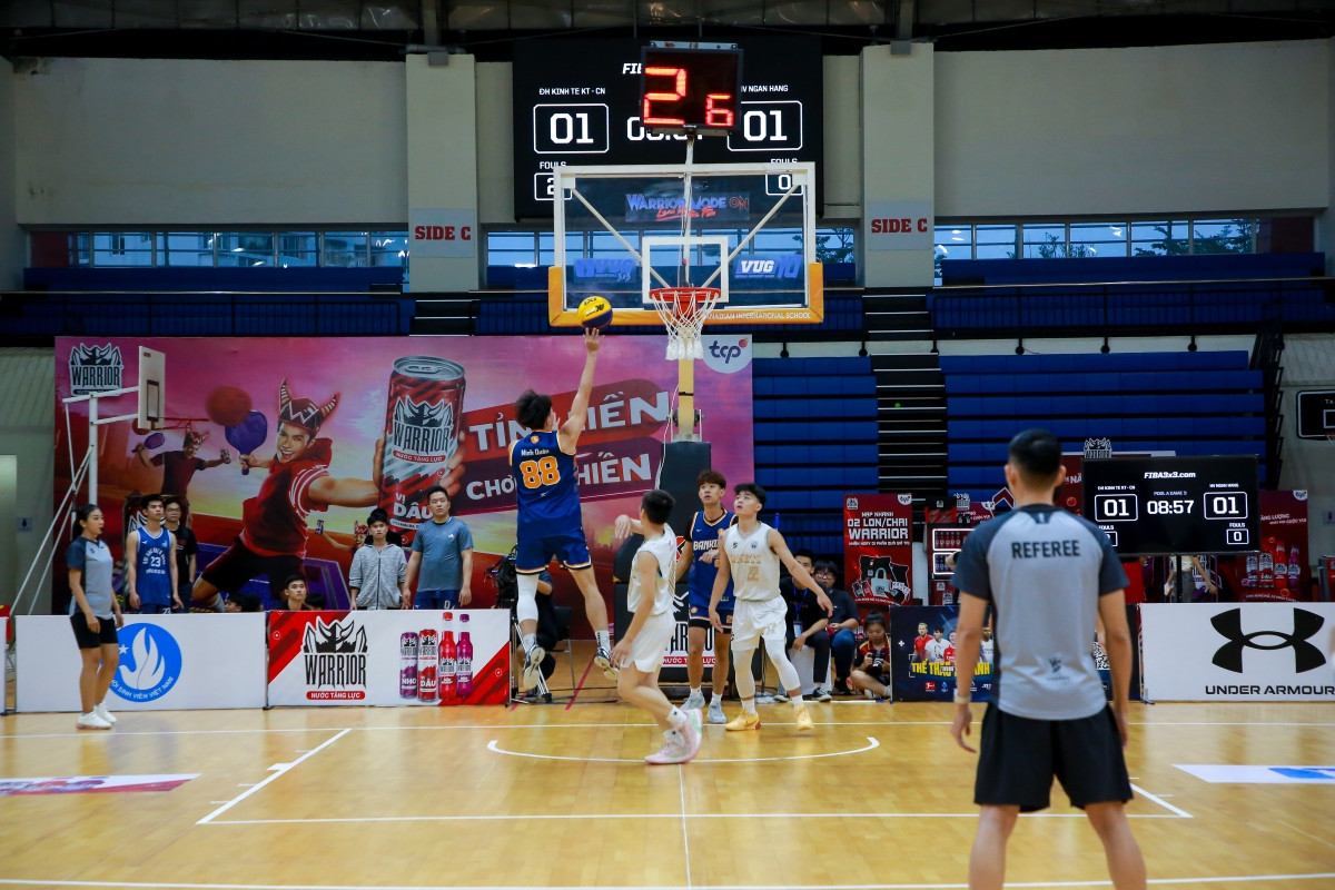 Một trận đấu bóng rổ trong khuôn khổ VUG 2024.