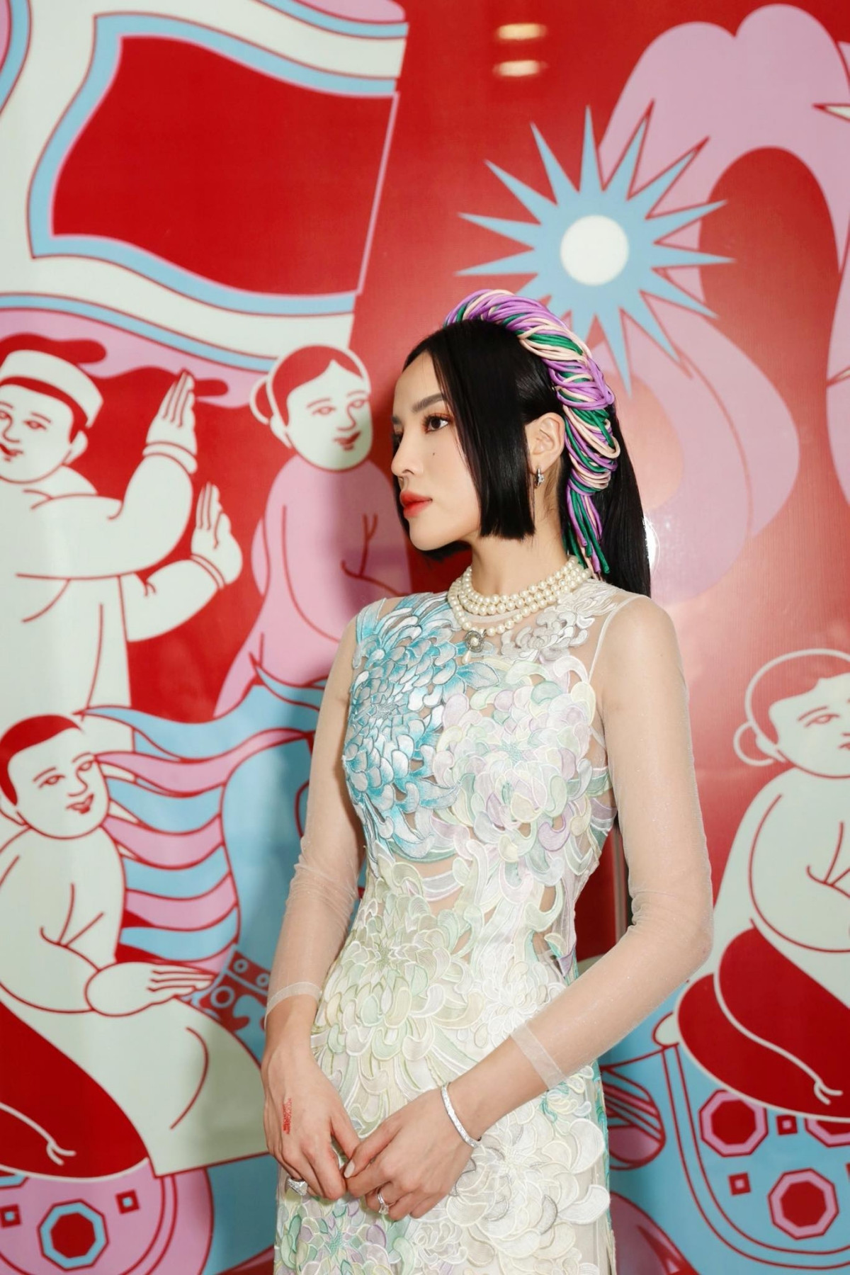 Hoa hậu Kỳ Duyên là một trong những mỹ nhân sinh năm Tý. Ảnh: FBNV.