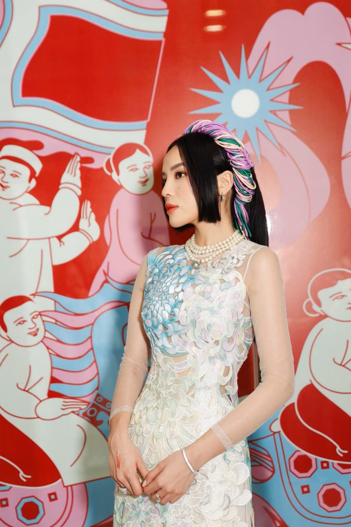 Hoa hậu Kỳ Duyên là một trong những mỹ nhân sinh năm Tý. Ảnh: FBNV.