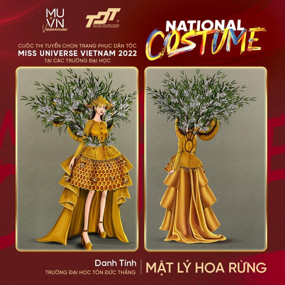 Mật ong, tổ ong cũng trở thành chủ đề của Trang phục Dân tộc. Mật ong, tổ ong cũng trở thành chủ đề của Trang phục Dân tộc.