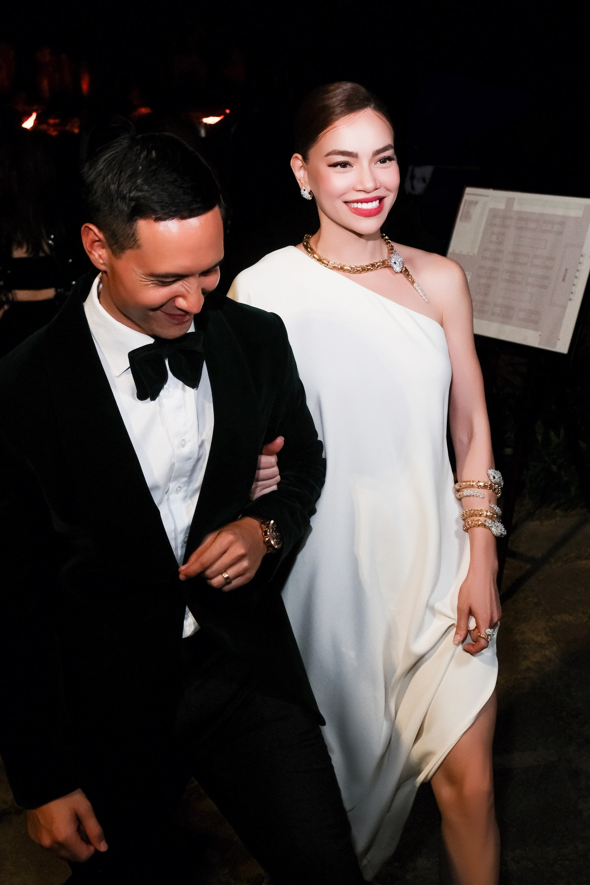 Hồ Ngọc Hà tham dự sự kiện cùng chồng là diễn viên Kim Lý.