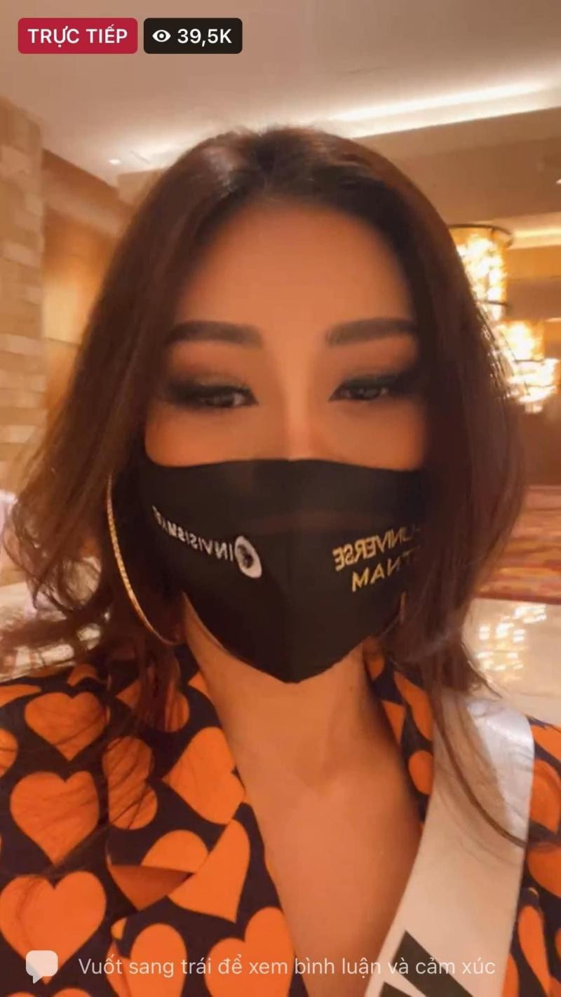 Gần 40.000 người đã theo dõi buổi livestream của Hoa hậu Khánh Vân Gần 40.000 người đã theo dõi buổi livestream của Hoa hậu Khánh Vân