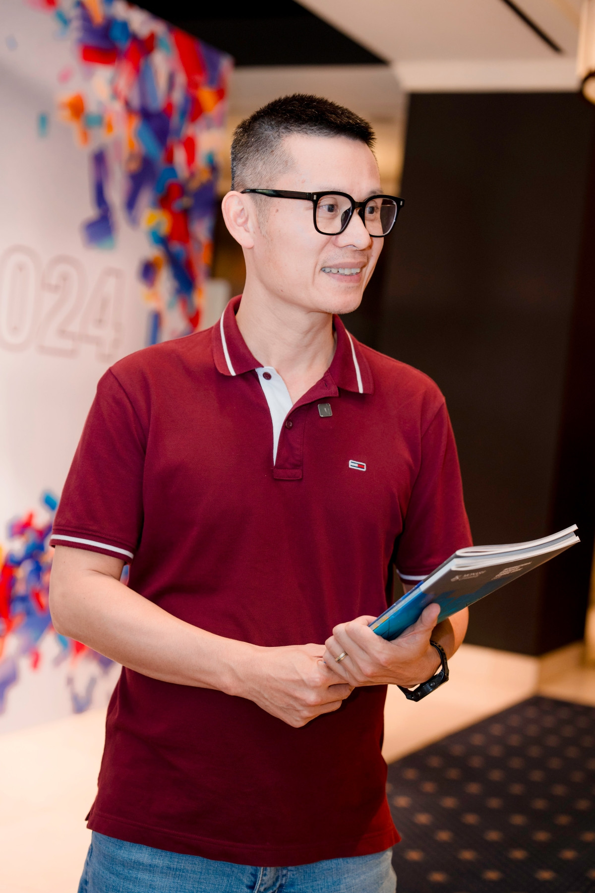 Anh Linh, một phụ huynh ở Hà Nội tham gia sự kiện Vietnam Open Day của Monash. Anh Linh, một phụ huynh ở Hà Nội tham gia sự kiện Vietnam Open Day của Monash.