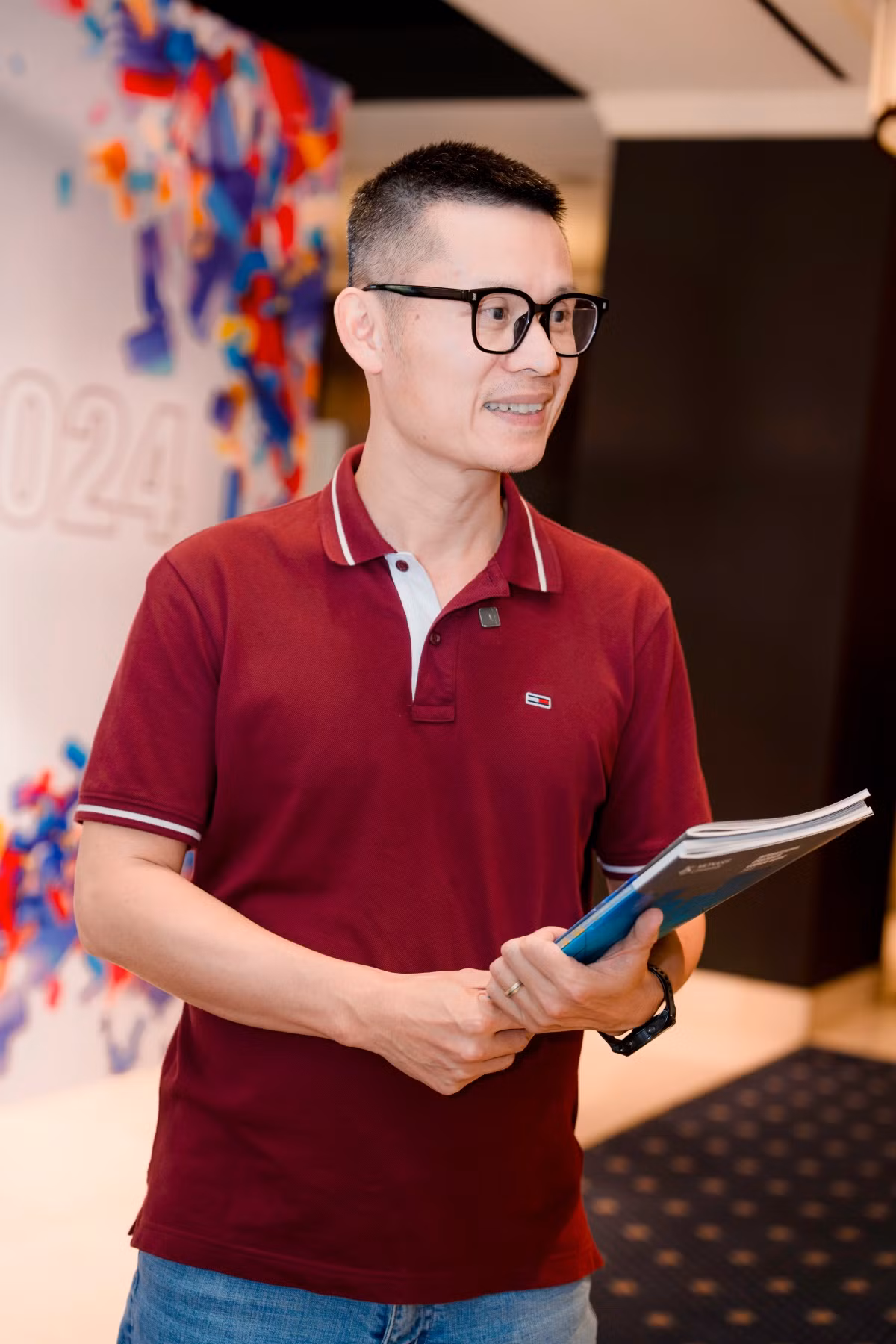 Anh Linh, một phụ huynh ở Hà Nội tham gia sự kiện Vietnam Open Day của Monash.