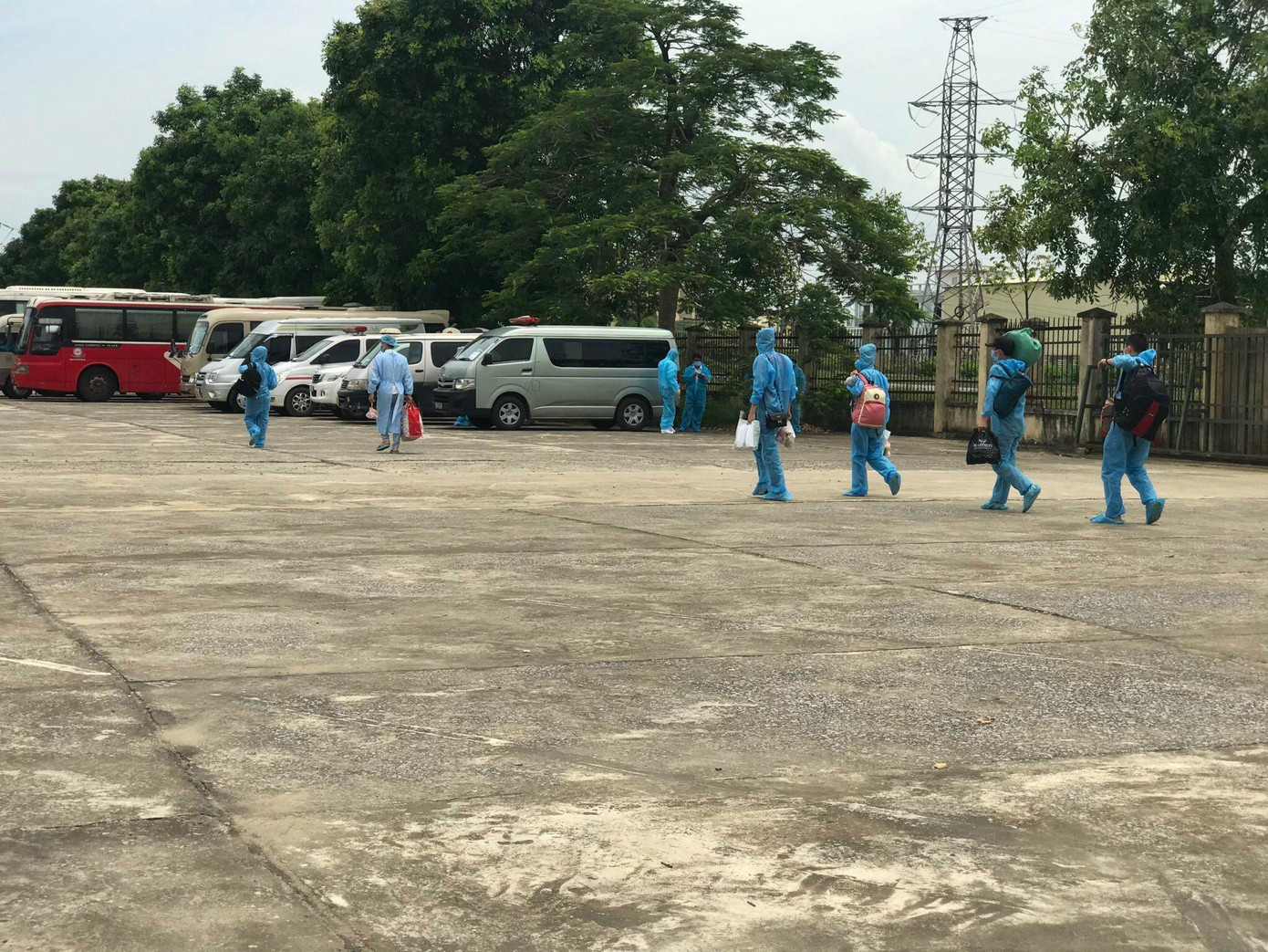 422 công dân Thanh Hoá từ Bắc Giang trở về địa phương cách ly 422 công dân Thanh Hoá từ Bắc Giang trở về địa phương cách ly