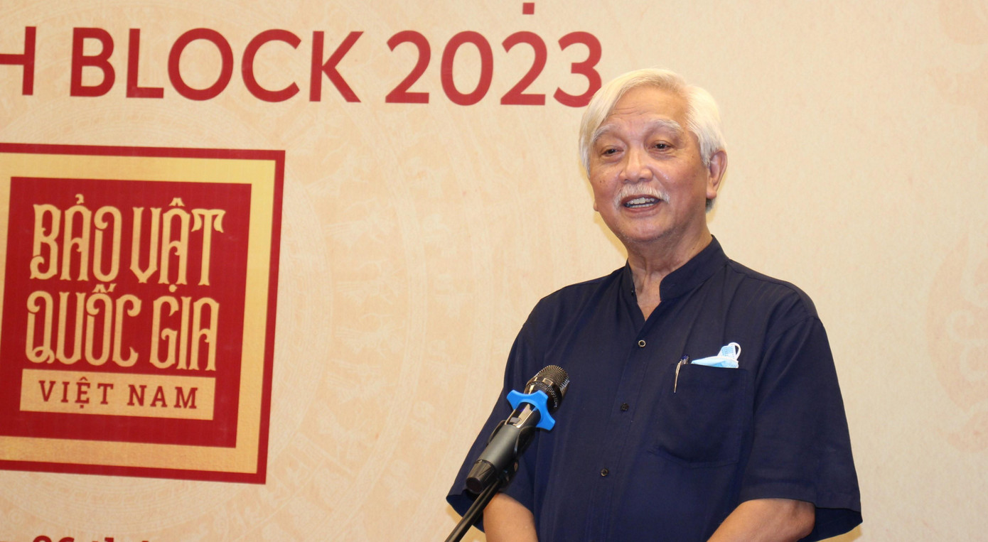 Nhà sử học Dương Trung Quốc đánh giá cao sáng kiến đưa bộ 238 bảo vật vào lịch.