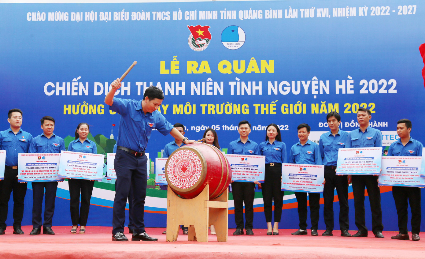 Ra quân Chiến dịch Thanh niên tình nguyện hè 2022