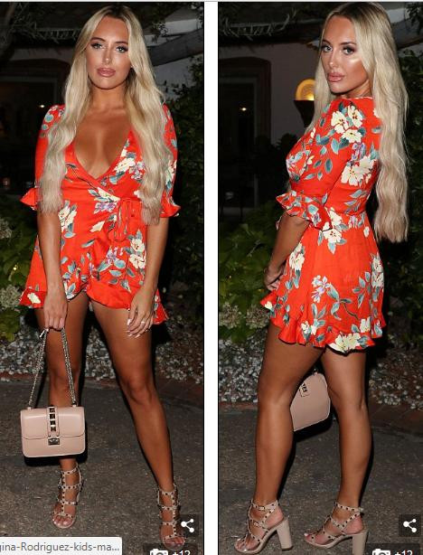 Amber Turner váy ngắn cũn, xẻ sâu siêu gợi cảm bên bạn trai ảnh 4