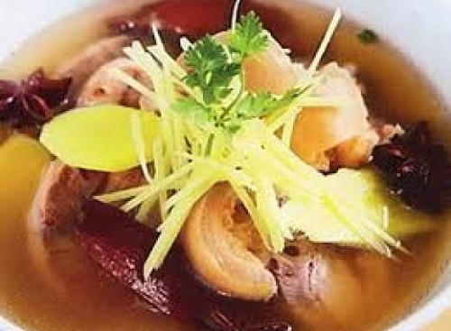 Dạ dày lợn, óc lợn cũng là vị thuốc ảnh 1