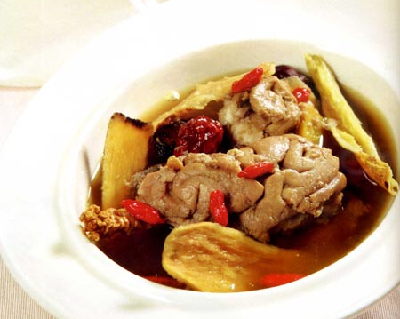 Dạ dày lợn, óc lợn cũng là vị thuốc ảnh 3