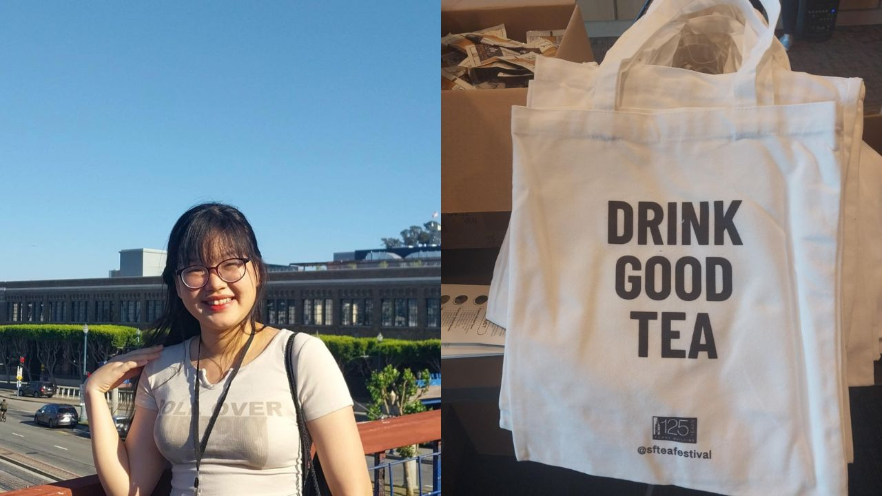 Lễ hội trà San Francisco - trải nghiệm giúp cô giáo “đổ” tinh thần hăng hái của Phương Anh. Lễ hội trà San Francisco - trải nghiệm giúp cô giáo “đổ” tinh thần hăng hái của Phương Anh.