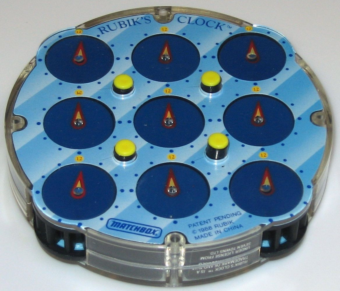 Hình ảnh khối Rubik's Clock. Hình ảnh khối Rubik's Clock.