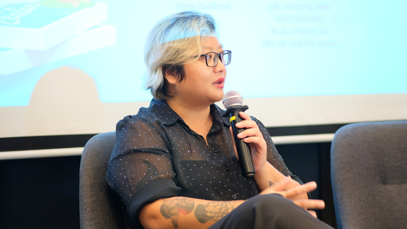 Bạn sẽ còn gặp chị Đinh Hằng ngay tại chương SỐNG trong quyển sách Đến New Zealand đón bình minh mới. Ảnh: Kim Bảo