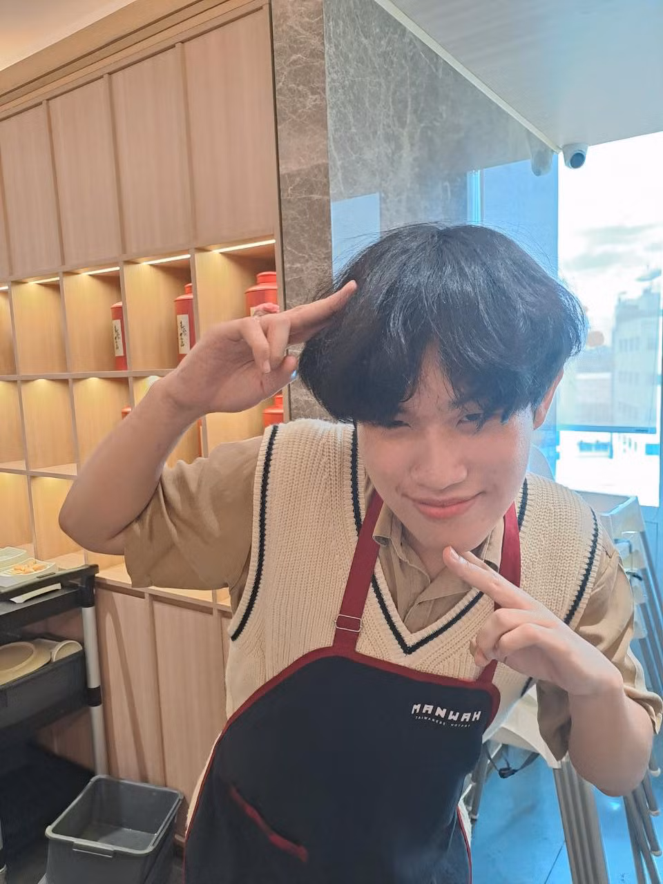 Bạn Trần Vũ Nguyên Khôi (Lớp 11A17, THPT Nguyễn Du, Q.10, TP.HCM). Ảnh: NVCC