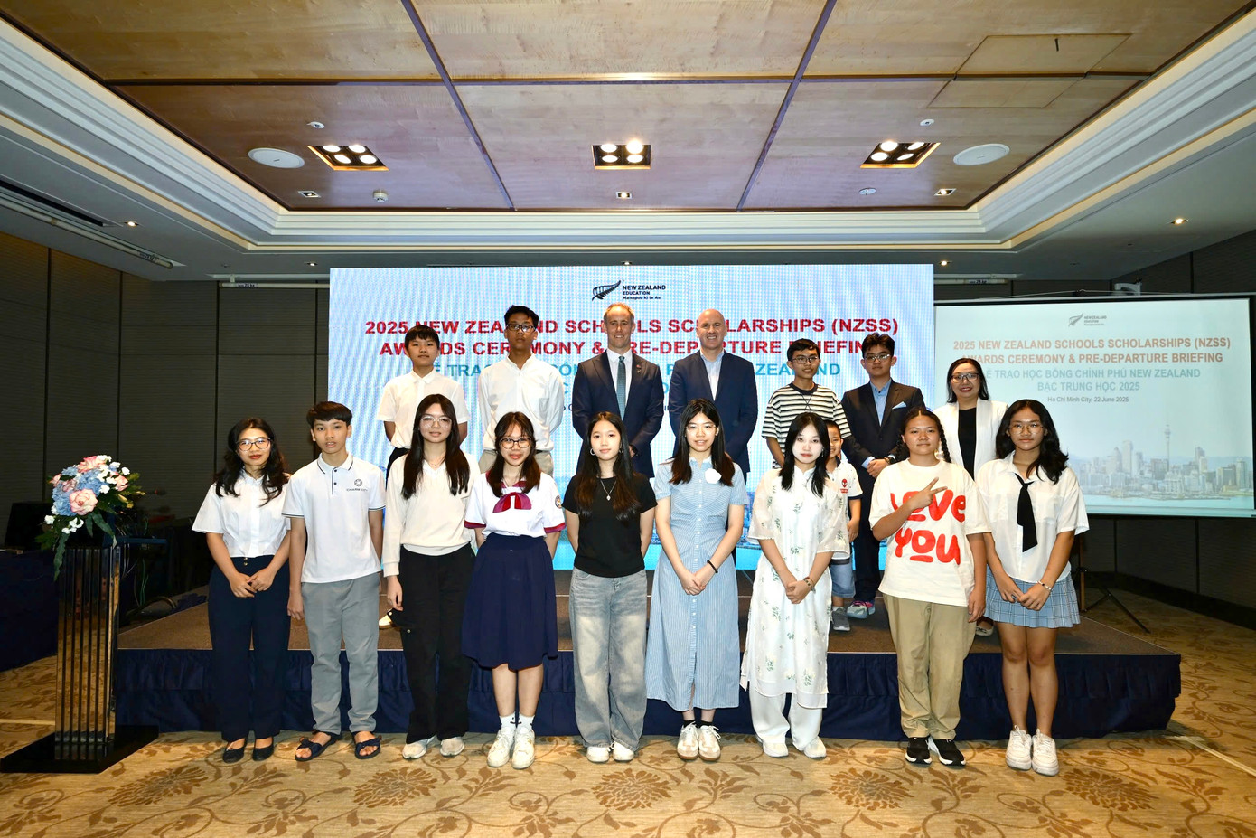 Các chủ nhân mới của học bổng NZSS 2025 đều đến từ nhiều tỉnh thành ở Việt Nam. Các chủ nhân mới của học bổng NZSS 2025 đều đến từ nhiều tỉnh thành ở Việt Nam.