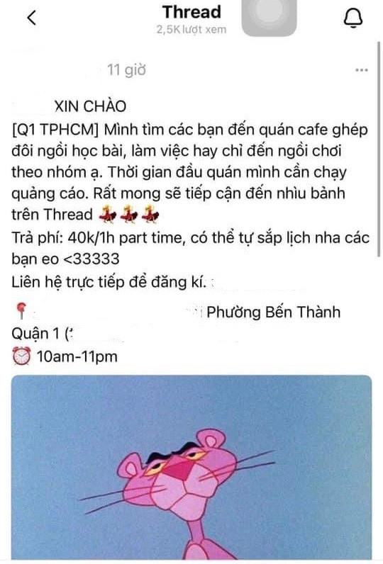 Những thông tin như trên đang xuất hiện trên Threads, tạo ra sự tò mò cho giới trẻ. Những thông tin như trên đang xuất hiện trên Threads, tạo ra sự tò mò cho giới trẻ.