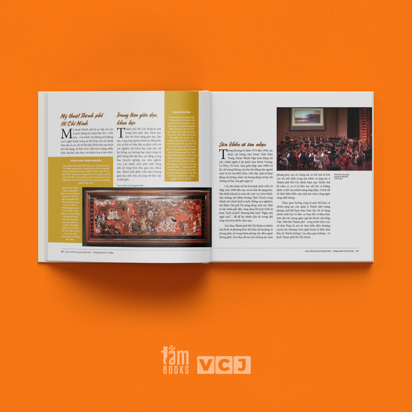 Giá trị văn hoá, nghệ thuật đều được TP.HCM gìn giữ cẩn thận. Giá trị văn hoá, nghệ thuật đều được TP.HCM gìn giữ cẩn thận.