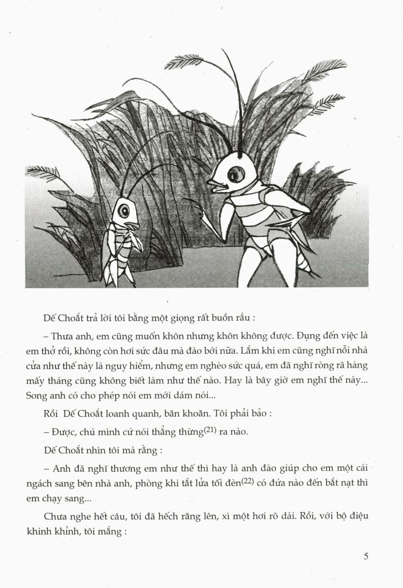 Tác phẩm Dế Mèn phiêu lưu ký của tác giả Tô Hoài cũng từng khai thác về bắt nạt. Ảnh: Internet