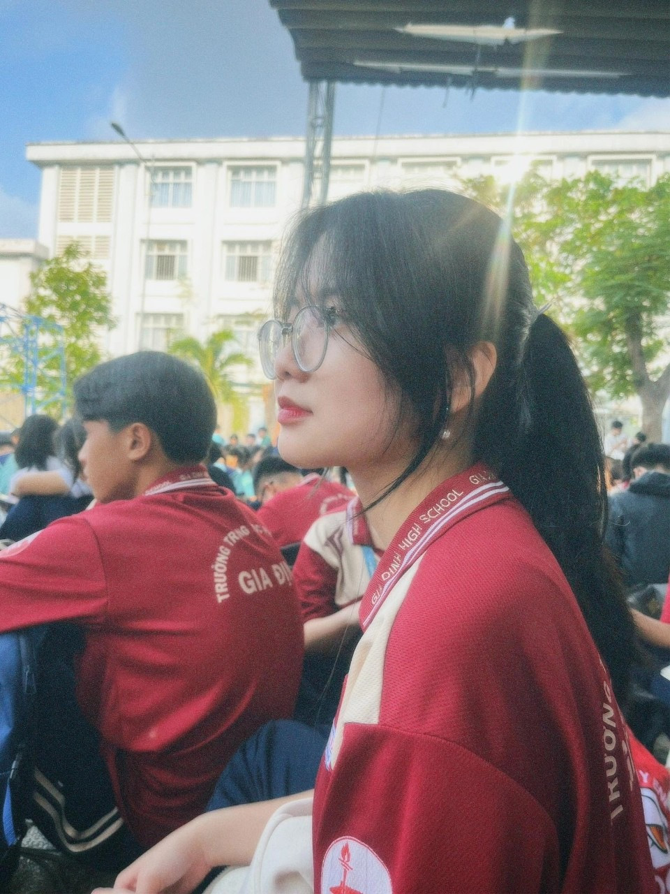 Nhờ vào động lực gia đình, Tú Trinh đã đạt được nguyện vọng vào ngôi trường mơ ước. Ảnh: NVCC