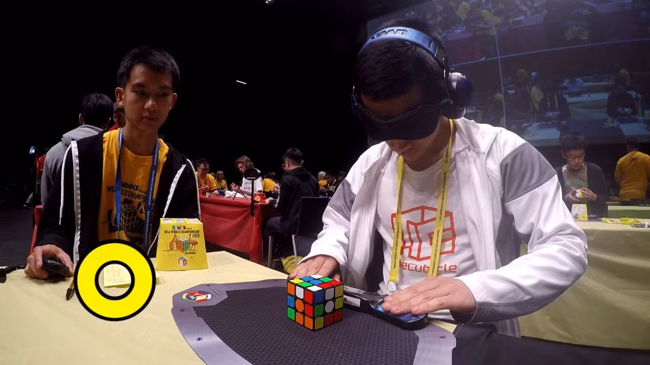 Sân chơi phù hợp cho các Cubers có năng khiếu trong lĩnh vực Bịt mắt.