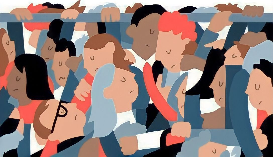 Số lượng người và xe quá tải trong một không gian hẹp ẩn tàng nhiều rủi ro. Nguồn: James Gibbs - Illustrator.