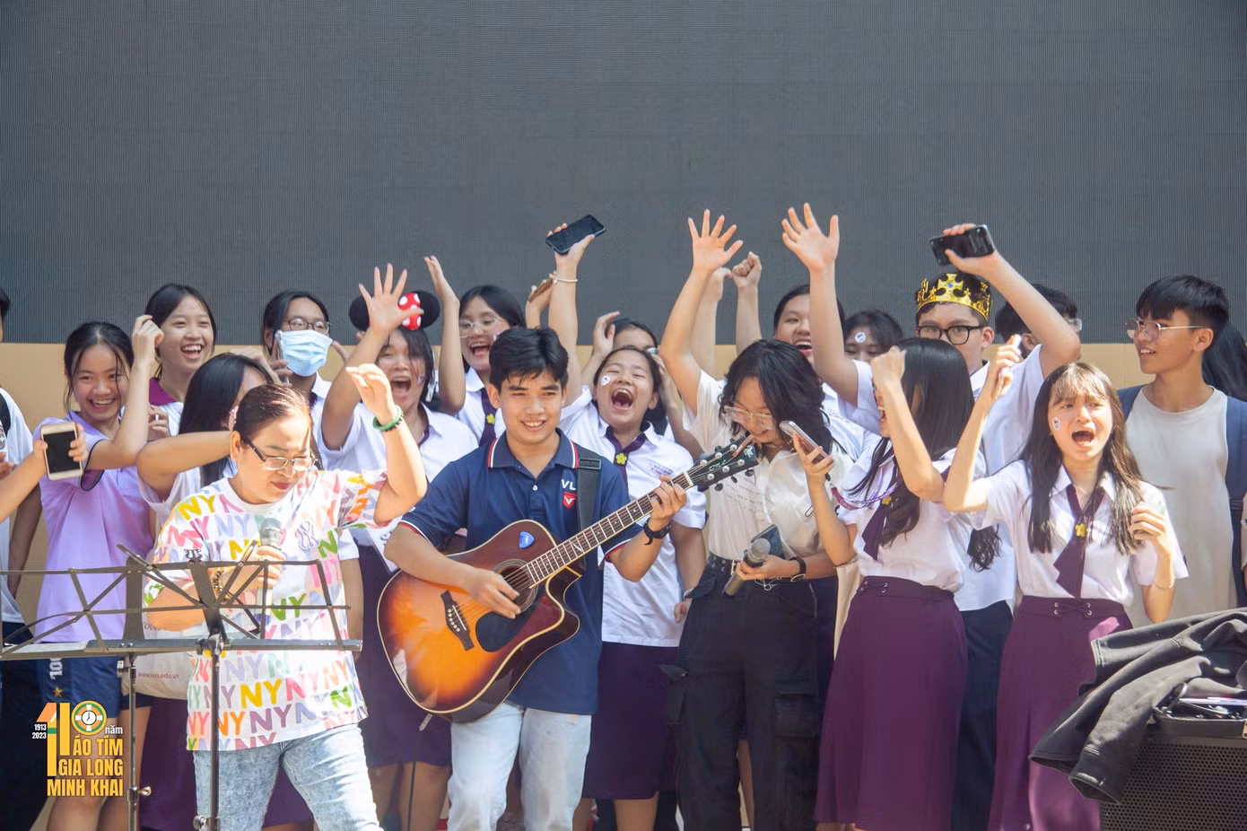 Ảnh: 110 năm Áo Tím - Gia Long - Minh Khai.