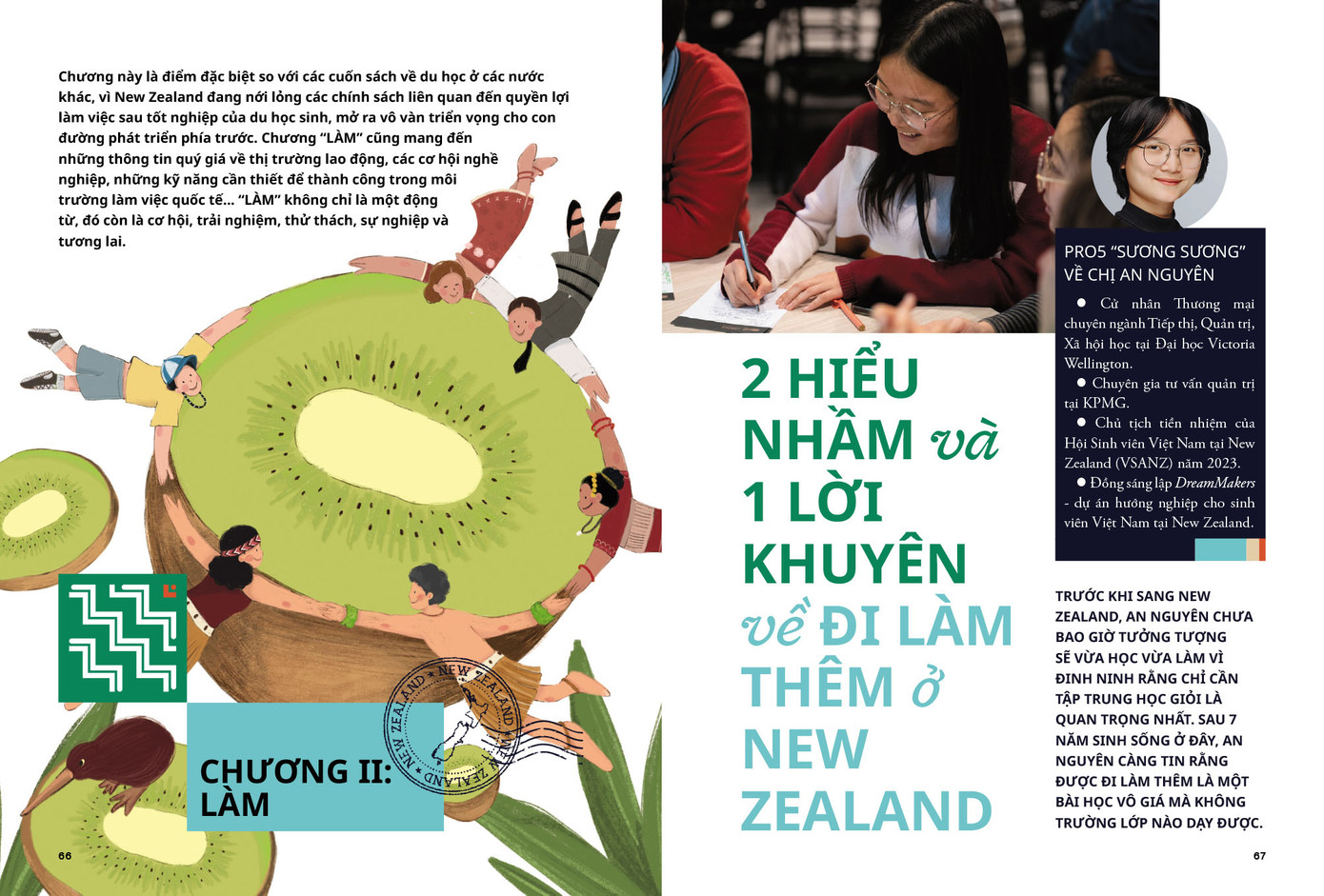 Các bạn học sinh New Zealand đã đi làm thêm từ rất sớm.