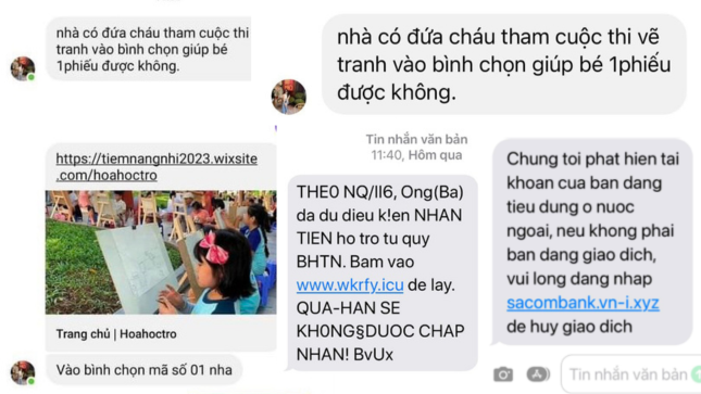 Giả danh báo Hoa Học Trò, những kẻ gian đã lấy tên báo để lừa nạn nhận click vào website nhằm chiếm đoạt thông tin cá nhân. Ảnh: NVCC Giả danh báo Hoa Học Trò, những kẻ gian đã lấy tên báo để lừa nạn nhận click vào website nhằm chiếm đoạt thông tin cá nhân. Ảnh: NVCC