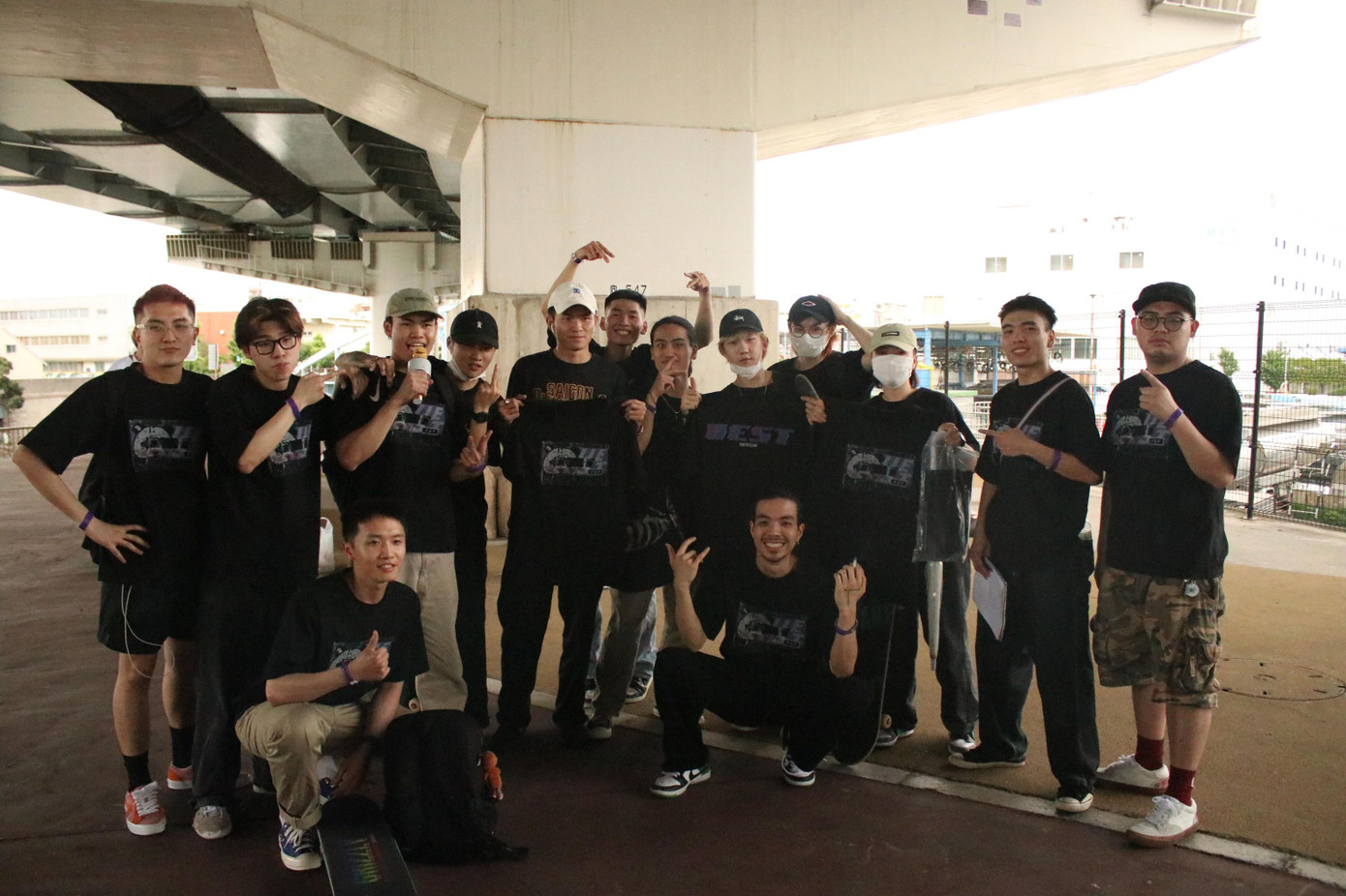 Cuộc thi trượt ván tại Nhật WITS. Ảnh: NVCC