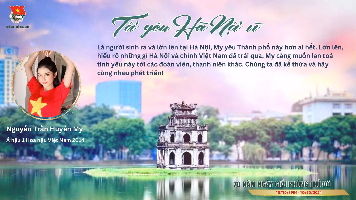 Á hậu Huyền My hưởng ứng trào lưu