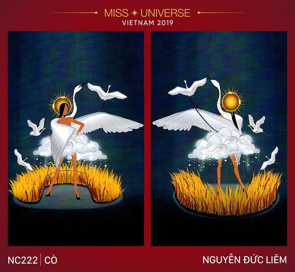 Loạt trang phục dân tộc thiết kế cho Hoàng Thuỳ bị tố đạo nhái trắng trợn ảnh 8