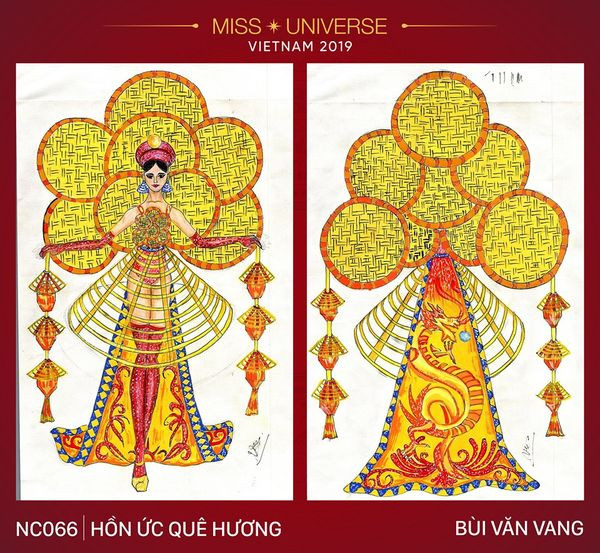 Loạt trang phục dân tộc thiết kế cho Hoàng Thuỳ bị tố đạo nhái trắng trợn ảnh 6