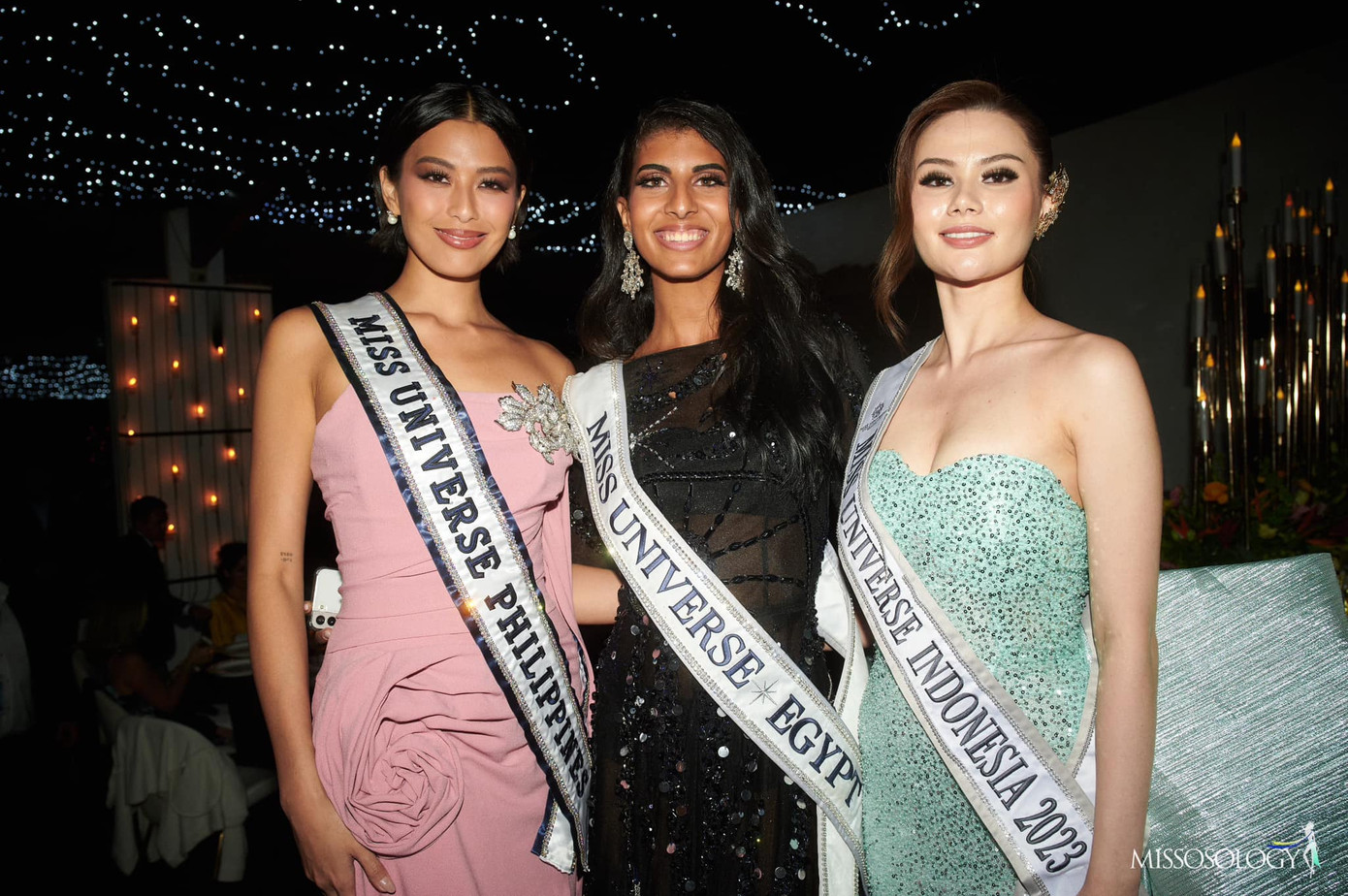 Đại diện Philippines đọ sắc cùng các người đẹp Ai Cập, Indonesia.