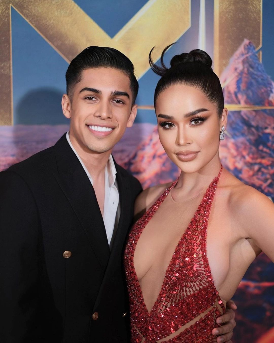 Tharina Botes và bạn trai triệu phú - Zareef Minty.