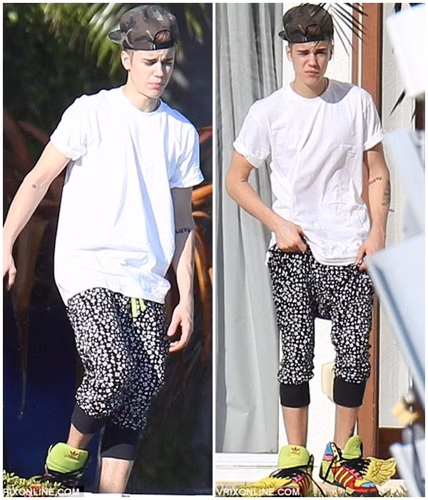 Justin thường xuyên bị chỉ trích vì style thời trang quá xấu