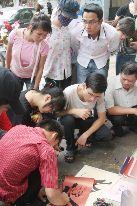 Khách hàng chủ yếu là các bạn thí sinh