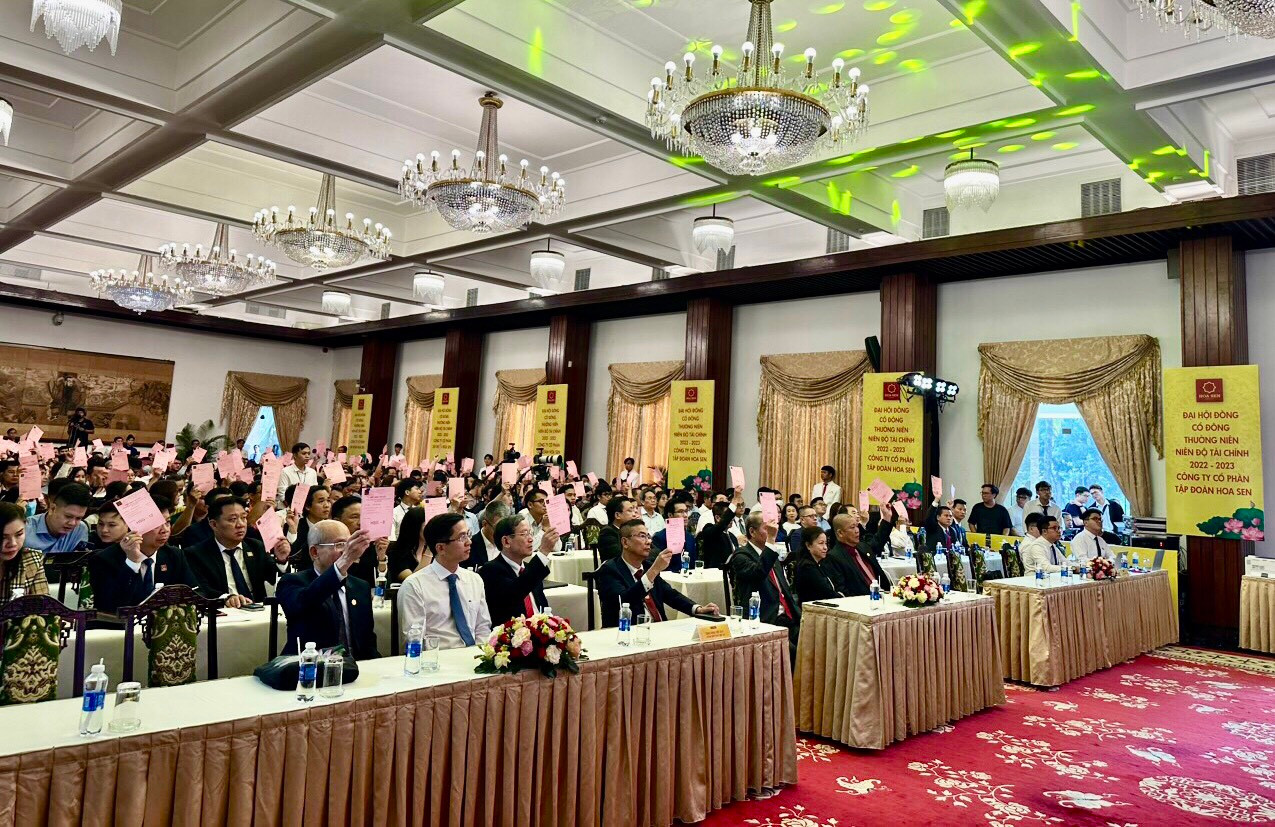 Đại hội đã thông qua nhiều chủ trương quan trọng, trong đó có phương án chi trả cổ tức NĐTC 2021-2022