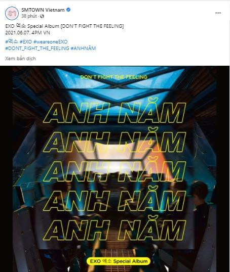 Thông báo của SMTOWN ngắn gọn, đơn giản nhưng "chất"!