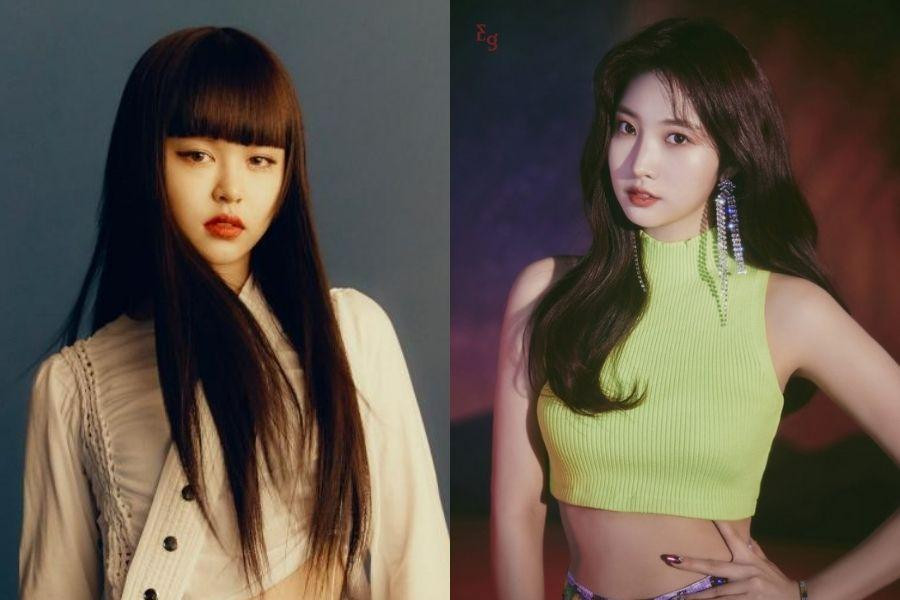 E:U (trái) - Sihyeon (phải) E:U (trái) - Sihyeon (phải)