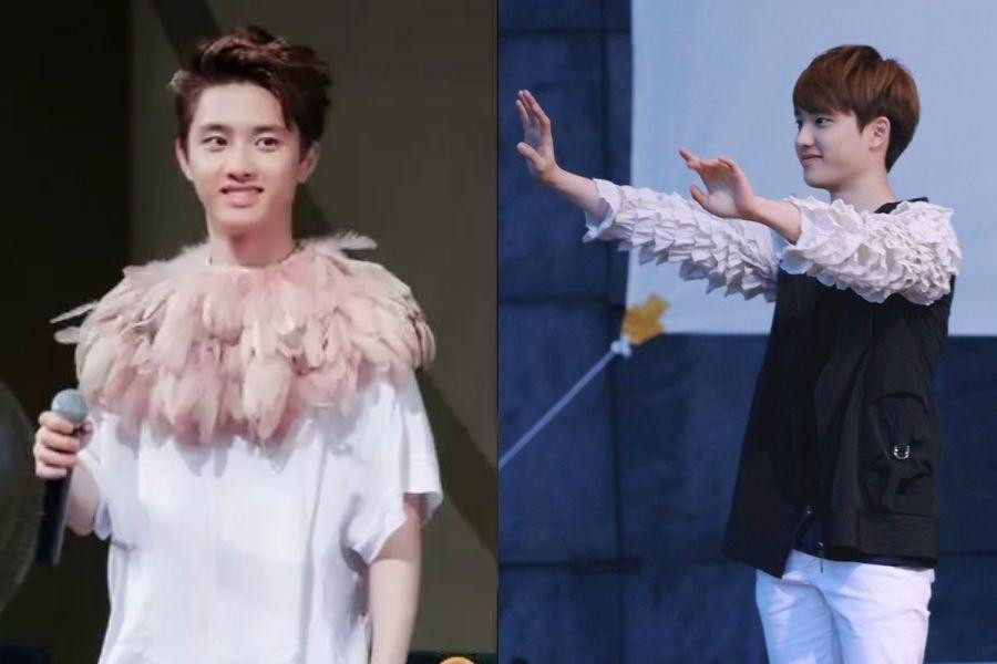 Từ áo lông vũ, tay áo xếp tầng tại fansign, fan meeting... Từ áo lông vũ, tay áo xếp tầng tại fansign, fan meeting...